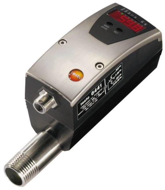 德圖 TESTO 6441 - 壓縮空氣流量計(jì) (DN15), 適用于流量0.25 ~ 75 m3/h
