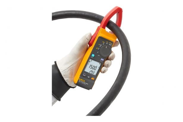 福祿克 配備 iFlex 探頭的 393 FC CAT III 1500 V 真有效值鉗形表