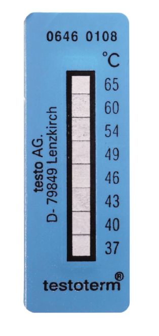 德圖 TESTO testoterm - 條形溫度貼(+37°C ~ +65 °C)