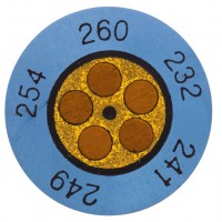 德圖 TESTO testoterm - 迷你鐘形溫度貼（+199 ~ +224 °C） 訂貨號: 0646 0077