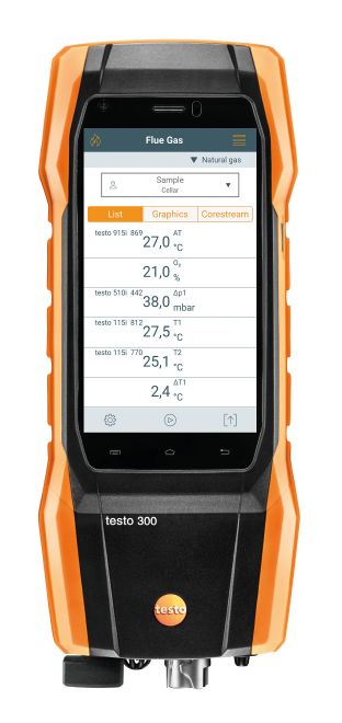 德圖 testo 300 Lo<i></i>nglife - 煙氣分析儀專業(yè)款1（三組分）（O2，CO 測量范圍 0~ 15,000 ppm， NO/NOlow 傳感器）