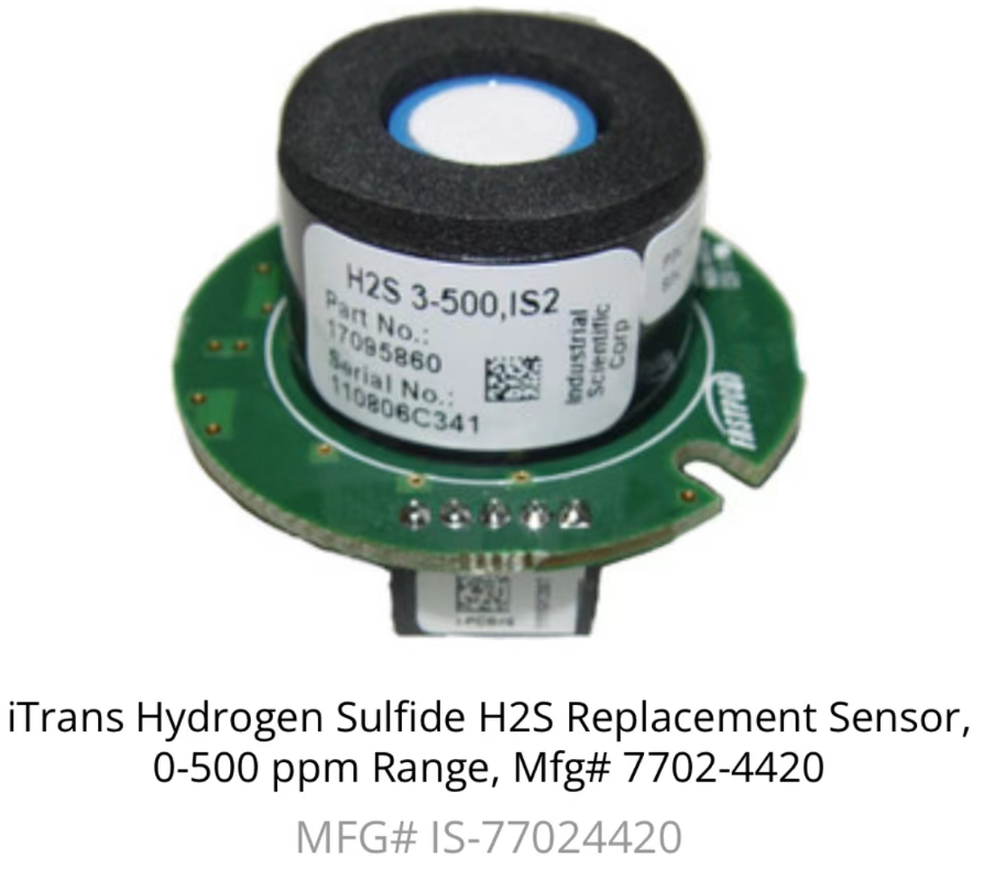 訂貨號:77024420 iTrans2 硫化氫傳感器